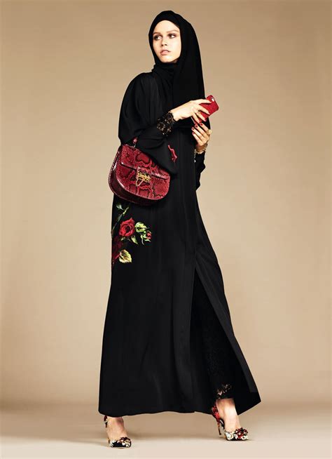 dolce gabbana lace fabric|dolce and gabbana abaya.